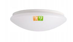 ECOLIGHT LED stropné svietidlo na povrchovú montáž so senzorom pohybu - 12W