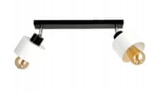 Berge LED závesná lampa Beam - 2xE27 - CUBE WHITE