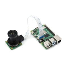 Waveshare Obiektyw M12, 12MP, ogniskowa 3,2mm, kąt widzenia 160° moduły kamery Raspberry Pi M12