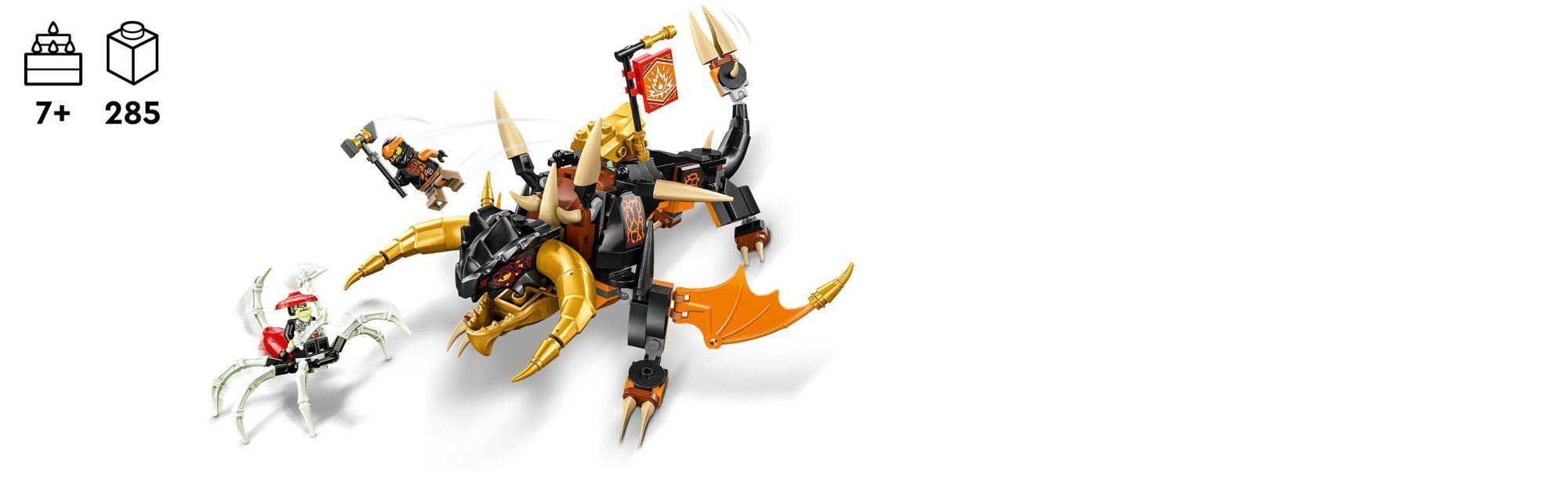 LEGO Ninjago 71782 Coleov zemský drak EVO