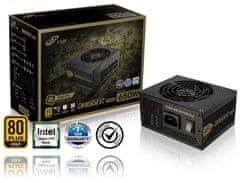 FORTRON FSP/ SFX+ATX DAGGER PRE 650W, 80PLUS GOLD, modular