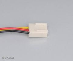 Akasa ventilátor - 50x10 mm - čierny