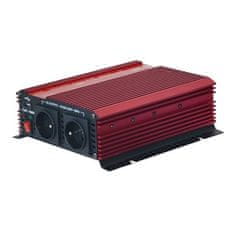 GETI GPI 1012 měnič napětí DC/AC, 12V/230V, 1000W, USB