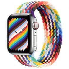 Innocent Pletený remienok pre Apple Watch 38/40mm (pride) Veľkosť remienka: M - 144 mm