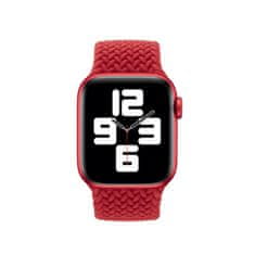 Innocent Pletený remienok pre Apple Watch 42/44mm (červený) Veľkosť remienka: L - 156 mm