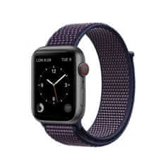 Coteetci Remienok na suchý zips pre Apple Watch 42 / 44mm - Indigo WH5226-DL