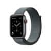 Remienok na suchý zips pre Apple Watch 42 / 44mm - šedý WH5226-FH