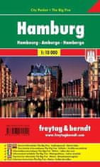Freytag & Berndt PL 133 CP Hamburg 1:10 000 / vreckový plán mesta