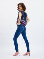 Orsay Modré dámské skinny džíny 36