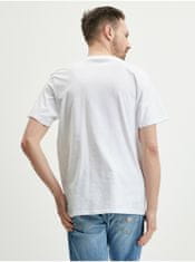 Guess Biele pánske tričko Guess Chain Logo XL