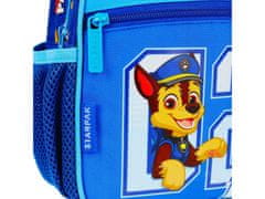 Paw Patrol Paw Patrol Chase Modrý malý batoh do škôlky pre chlapca, reflexný 24x20x9cm