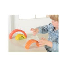 Masterkidz Drevené puzzle Rainbow Montessori Puzzle