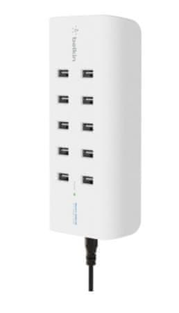 Belkin 120W USB-A 10-portová 230V Family rockstar nabíjačka