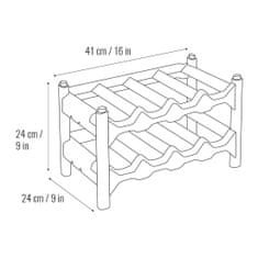 Majster Regál Stojan na víno 24x41x24cm - 2 kusy