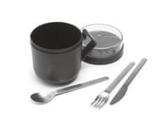 Brabantia Hrnček na polievku Make & Take, 0,6 l - Dark Grey