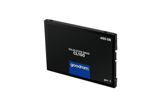 GoodRam SSD 480GB CL100 gen.3 SATA III interný disk 2.5", Solid State Drive