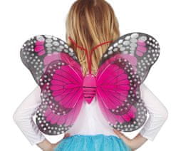Guirca Detské krídla Motýľ ružový 50x37cm