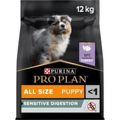 Purina Pro Plan ALL SIZES PUPPY SENSITIVE DIGESTION grain free morka 12 kg