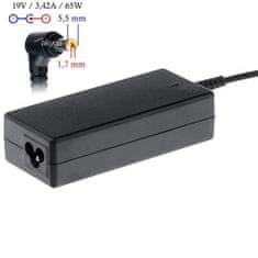 Akyga AK-ND-06 napájací adaptér pre notebooky Acer - 19V/3.42A 65W 5.5x1.7mm konektor