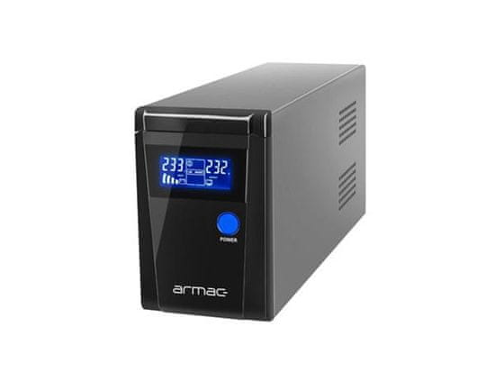 Armac UPS PURE SINE WAVE OFFICE 850VA LCD 2 FRENCH OUTLETS 230V METAL CASE