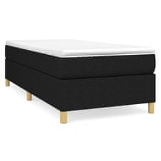 Vidaxl Rám na boxspring posteľ čierny 90x190 cm látka