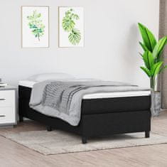 Vidaxl Rám na boxspring posteľ čierny 90x200 cm látka