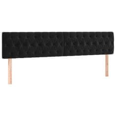 Petromila vidaXL Boxspring posteľ s matracom čierna 120x190 cm zamat