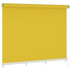 Vidaxl Vonkajšia zatemňovacia roleta 400x140 cm žltá