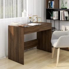 Petromila vidaXL Písací stôl, hnedý dub 101x50x76,5 cm, kompozitné drevo