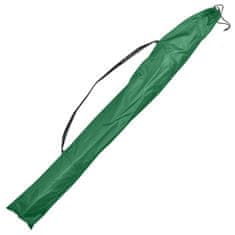 Vidaxl Zelený rybársky dáždnik 240 x 210 cm