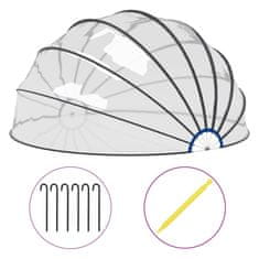 Vidaxl Zastrešenie bazénu 500x275 cm