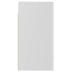 Vidaxl Závesné skrinky 2 ks, lesklé biele 50x31x60cm, kompozitné drevo
