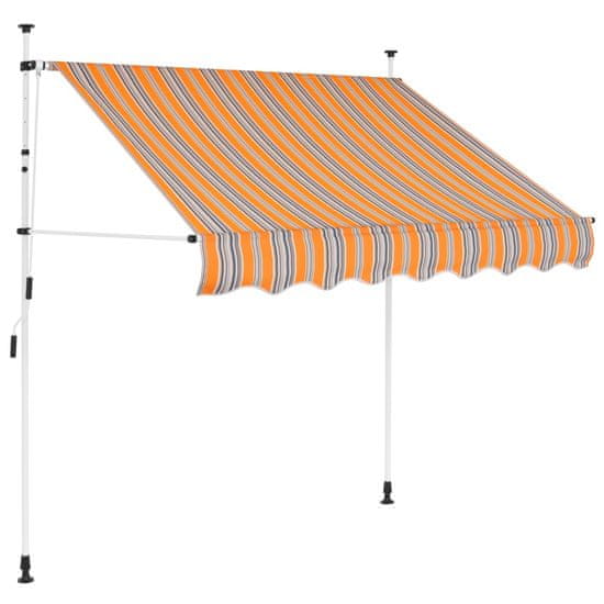 Vidaxl Ručne zaťahovacia markíza 100 cm