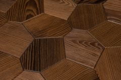 Horavia Dekoratívny saunový obklad HEXAGON, jaseň thermowood 432x373mm