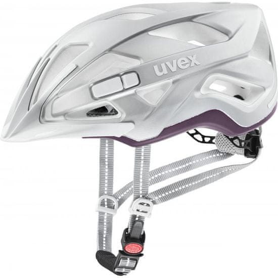 Uvex Prilba City Active - silver-plum matt