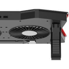 Yenkee Chladiaca podložka pre notebooky YSN 310 Chladici RGB podložka UFO
