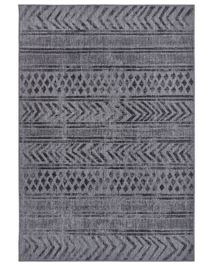 NORTHRUGS Kusový koberec Twin Supreme 105417 Biri Night Silver – na von aj na doma