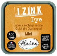 Aladine IZINK DYE razítkovací inkoust 8 x 8 cm - žlutá medová