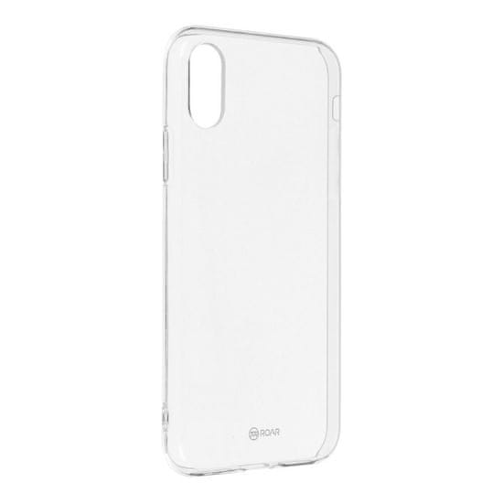 ROAR Obal / kryt pre Apple iPhone XS transparentné - Jelly Case Roar