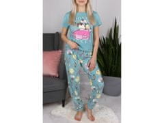 Looney Tunes Looney Tunes Dámske bavlnené pyžamo s krátkym rukávom, nočná bielizeň XS
