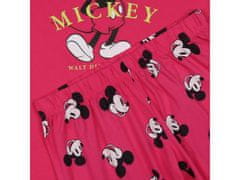 Disney Dámske bavlnené pyžamo s krátkym rukávom Disney Mickey Mouse Pink XXS