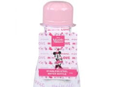 Disney Minnie Mouse Disney Biela a ružová termofľaša z nehrdzavejúcej ocele 350 ml 350 ml