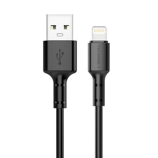 Northix USB na Lightning, 2,4A – 1,5 m – čierna