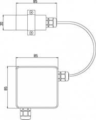 Cariitti VPL 10L 1,7 W teplá, projektor 