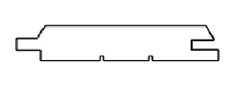 Horavia Saunové palubovky END match termoosika 15x85x578mm (34 ks/bal),STF