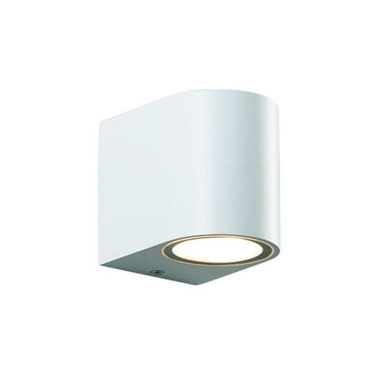 ACA ACA Lighting GU10 vonkajšie nástenné svietidlo plast 230V biela IP65 MAX 3W LED SL8210GU10W