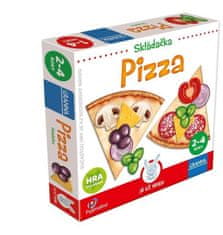 Skladačka Pizza - Hra bez plastov