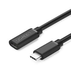 shumee USB-C 3.1 kábel predlžovací kábel 0,5m čierny