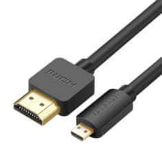 shumee Adaptérový kábel HDMI na micro HDMI 2.0v 4K 60Hz 30AWG 1.5m čierny