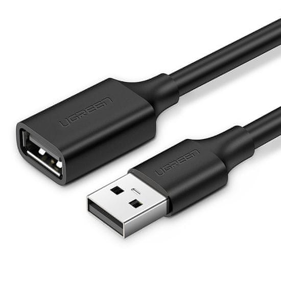 shumee Adaptér predlžovacieho kábla pre kábel USB 2.0, 5 m, čierny